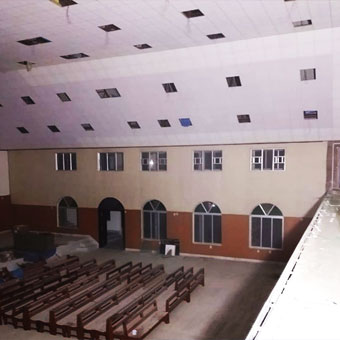 Ceiling acoustic panels system