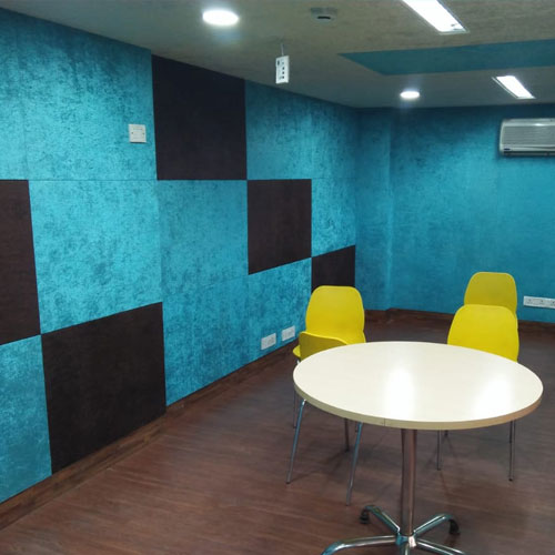 Acoustic echo board panels for sound absorption