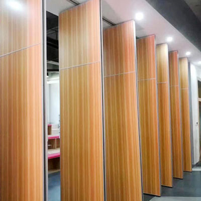 85mm thick acoustic sliding folding partition for office noise control